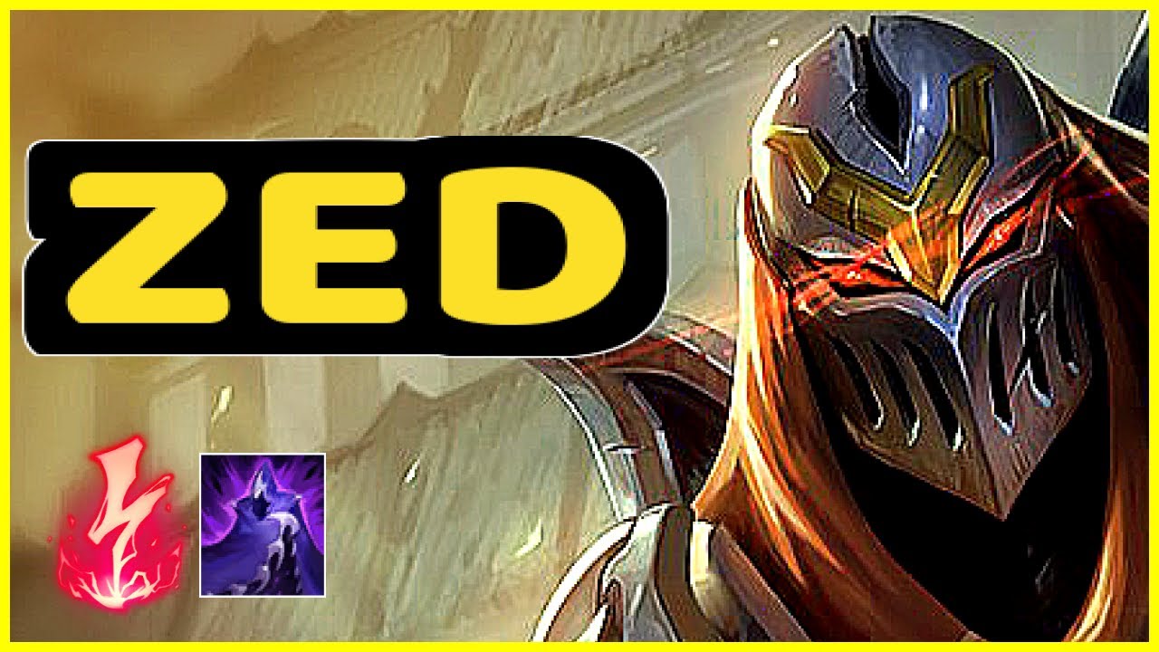 ZED VS VEX MID GAMEPLAY
