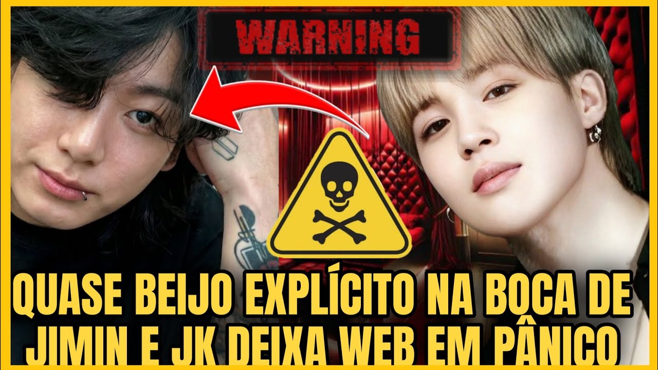 QUASE BEIJO EXPLÍCITO NA BOCA DE JIMIN E JK DEIXA WEB EM PÂNICO! MOMENTOS JIKOOK + YOONGI 