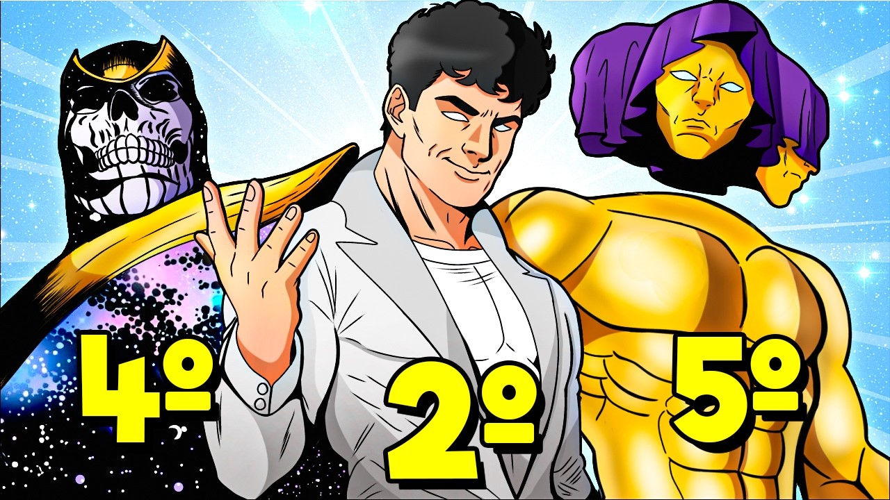 Os 10 Personagens MAIS PODEROSOS da MARVEL! (2025)
