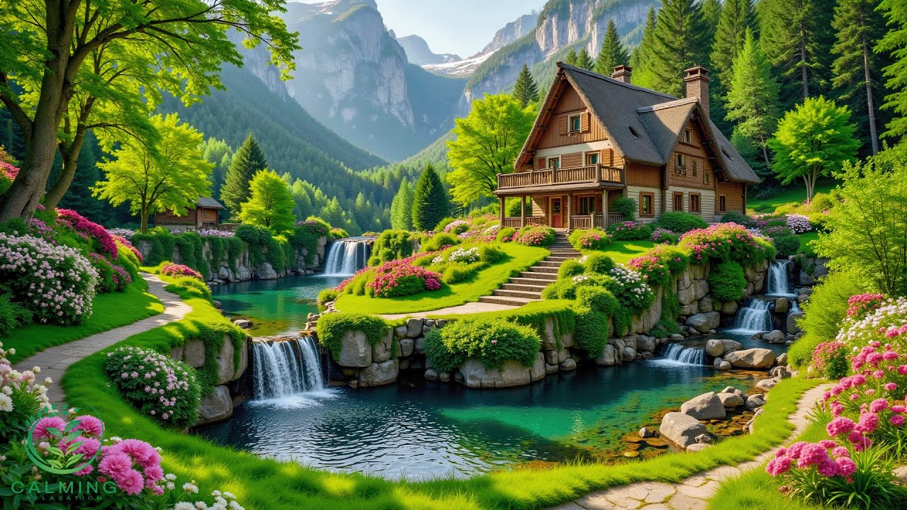 Beautiful Relaxing Music 🍀Soothes the Nervous System and Refreshes the Soul with Nature Sounds