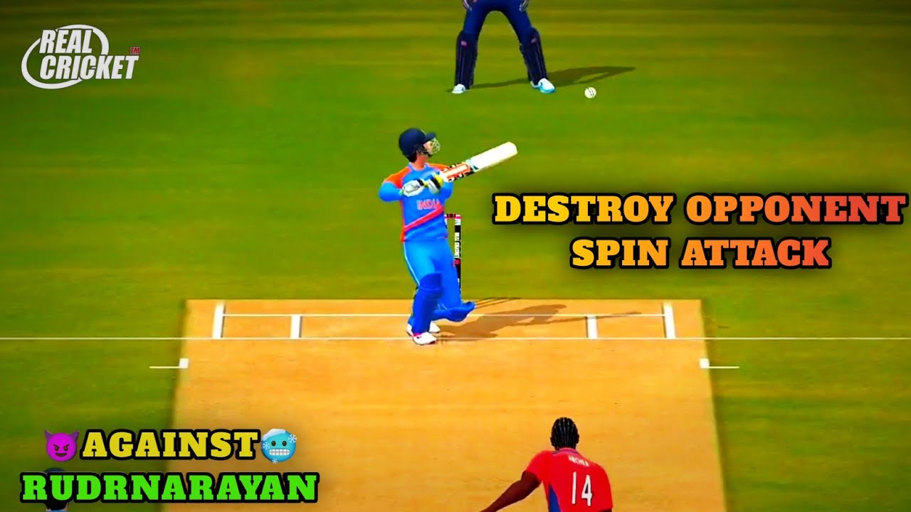 Destroy Oppennt Spin Attack🥶|| Thriller Match🔥|| Real Cricket 24