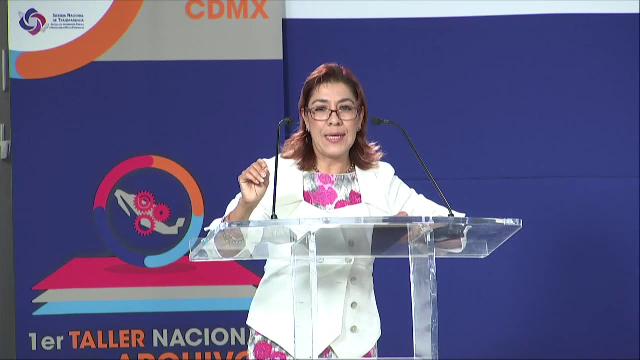 PRIMER TALLER NACIONAL DE ARCHIVOS INAUGURACIÓN