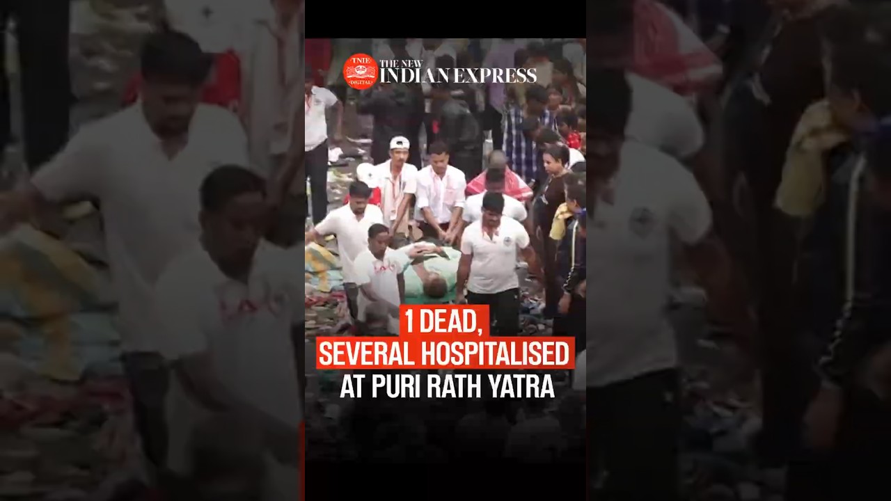 One dead, many take ill during crowd surge at Jagannath Rath Yatra in Puri