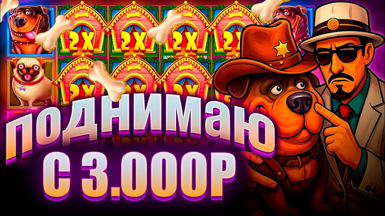 ПОДНИМАЮ БАЛАНС С 3.000Р В СЛОТЕ The Dog House Megaways / ВЗЯЛ БОНУС ALL-IN / ЭТО ЗАНОС?