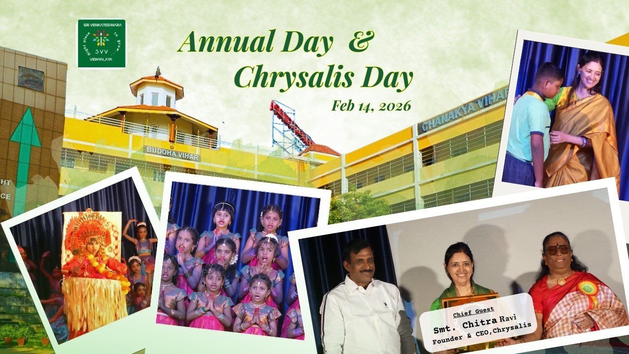 CRESCENDO VISTAR | Annual Day & Chrysalis day | 14th Feb 2026 | Sri Venkateswara Vidhyalaya