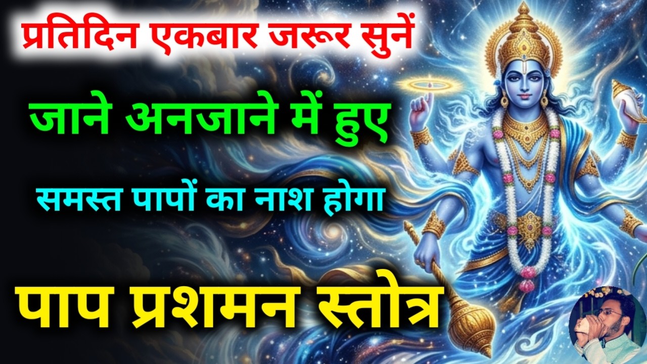 सर्व पाप नाश के लिए नित्य सुनें भगवान विष्णु का शक्तिशाली Papa Prashamana Stotram | Ekadashi Vrat