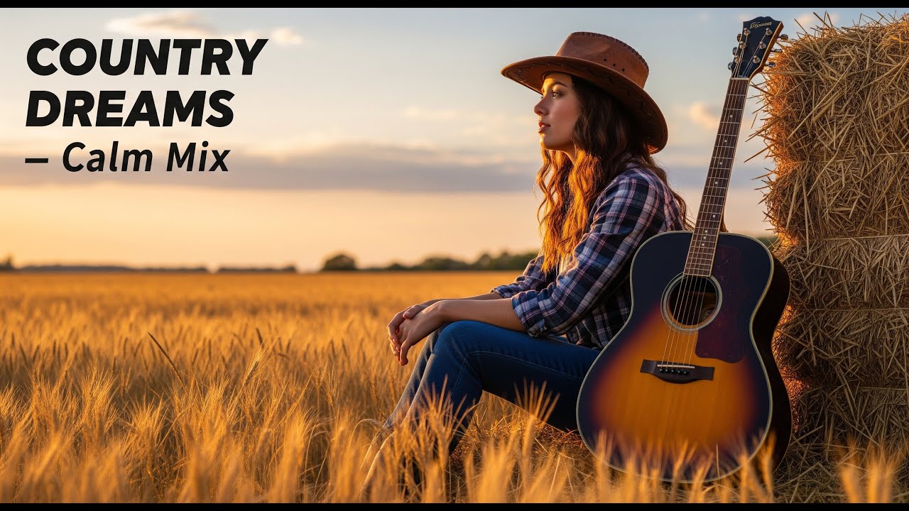 Peaceful Country Soul 🎶 Guitar Relax Music for Study, Sleep, and Stress Relief Peaceful Nights