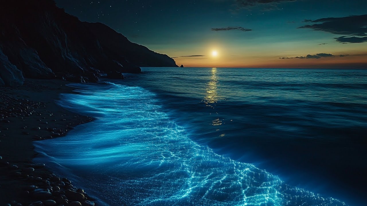 Ocean Waves and Wind Sounds, Ocean Sounds, No Ads - Rejuvenates and Restores Spirit