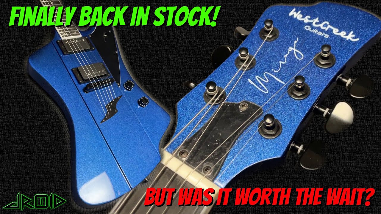 Setup, Review, & Demo WESTCREEK Blue Mirage Budget Electric Guitar