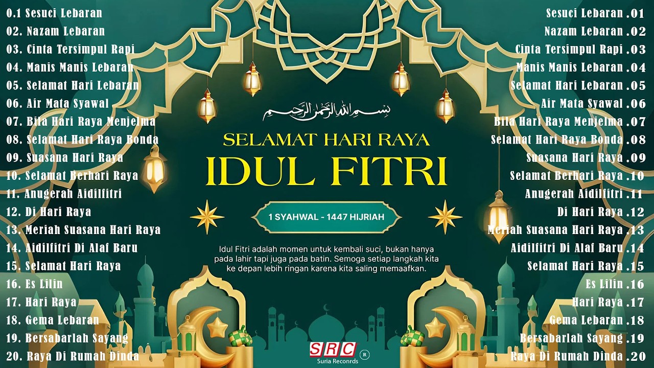 Lagu Raya 2026 Terbaik | Selamat Hari Raya Aidilfitri | 30 Lagu Raya Lama Paling Popular