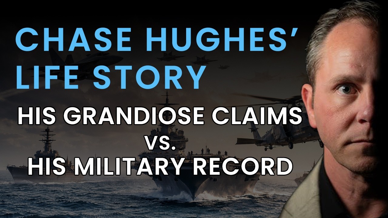 Con man Chase Hughes’ life story: His military record vs. his grandiose claims