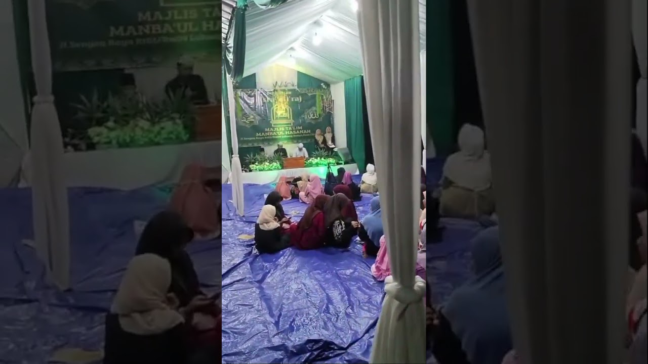 Perayaan ISRA MI'RAJ. Majlis ta'lim MANBA'UL HASANAH. #sholawatnabi #sholawatmerdu 