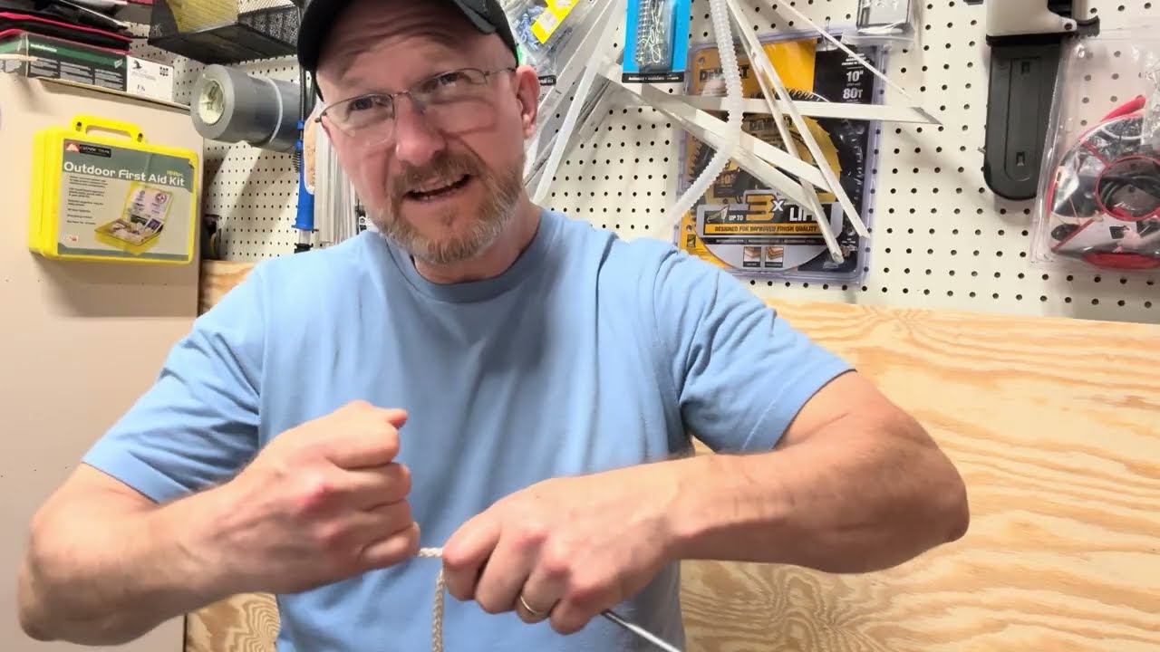 How To Tie A Hook On A Line