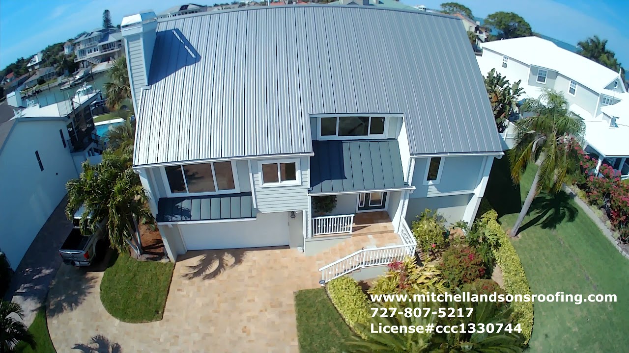 Metal Roof on Tampa Bay