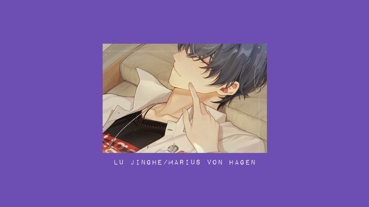 [asmr] painting with lu jinghe/marius von hagen — tears of themis [未定事件簿] 陆景和 bgm + painting sounds