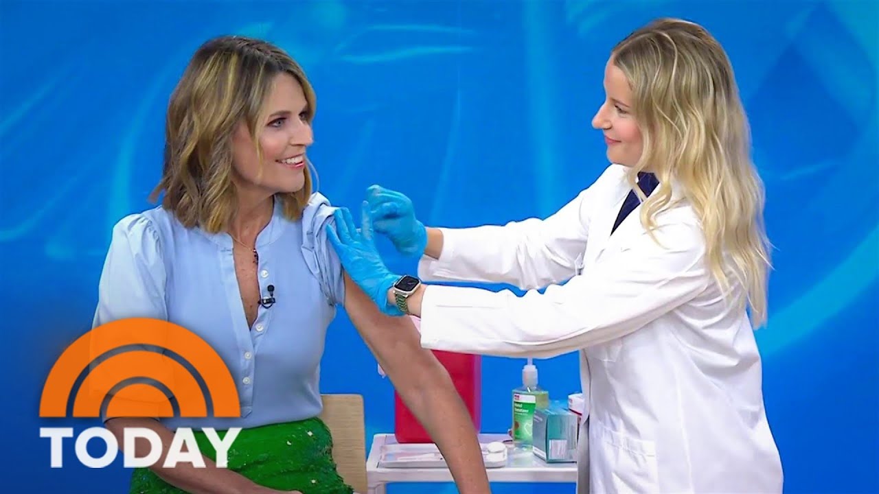 TODAY anchors roll up their sleeves and get their annual flu shots