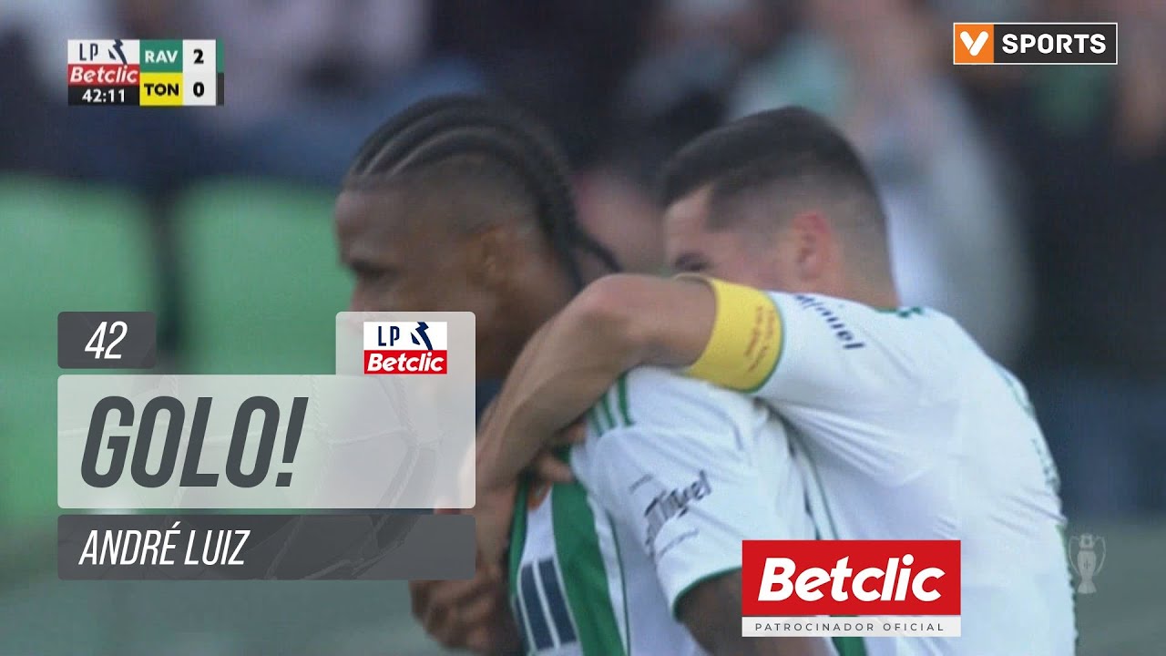 Golo André Luiz: Rio Ave (2)-0 Tondela (Liga 25/26 #8)