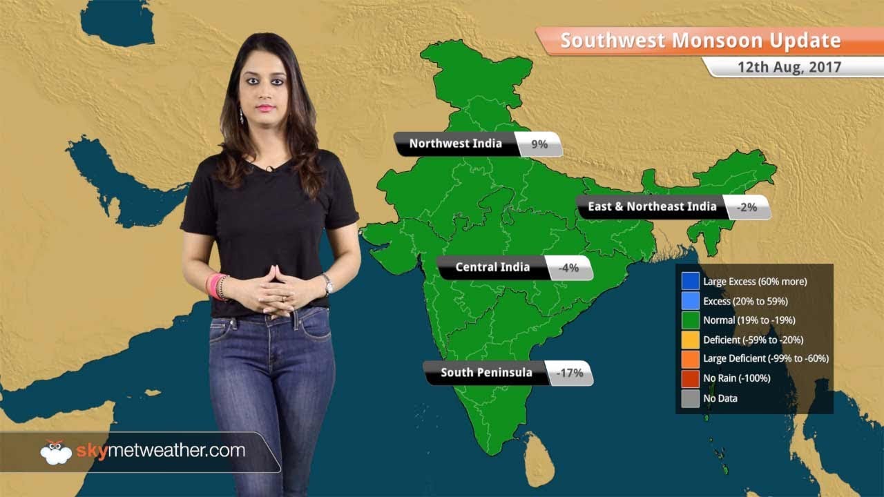 Monsoon Forecast for Aug 13, 2017: Heavy rain in Bihar, UP; floods in Assam to worsen