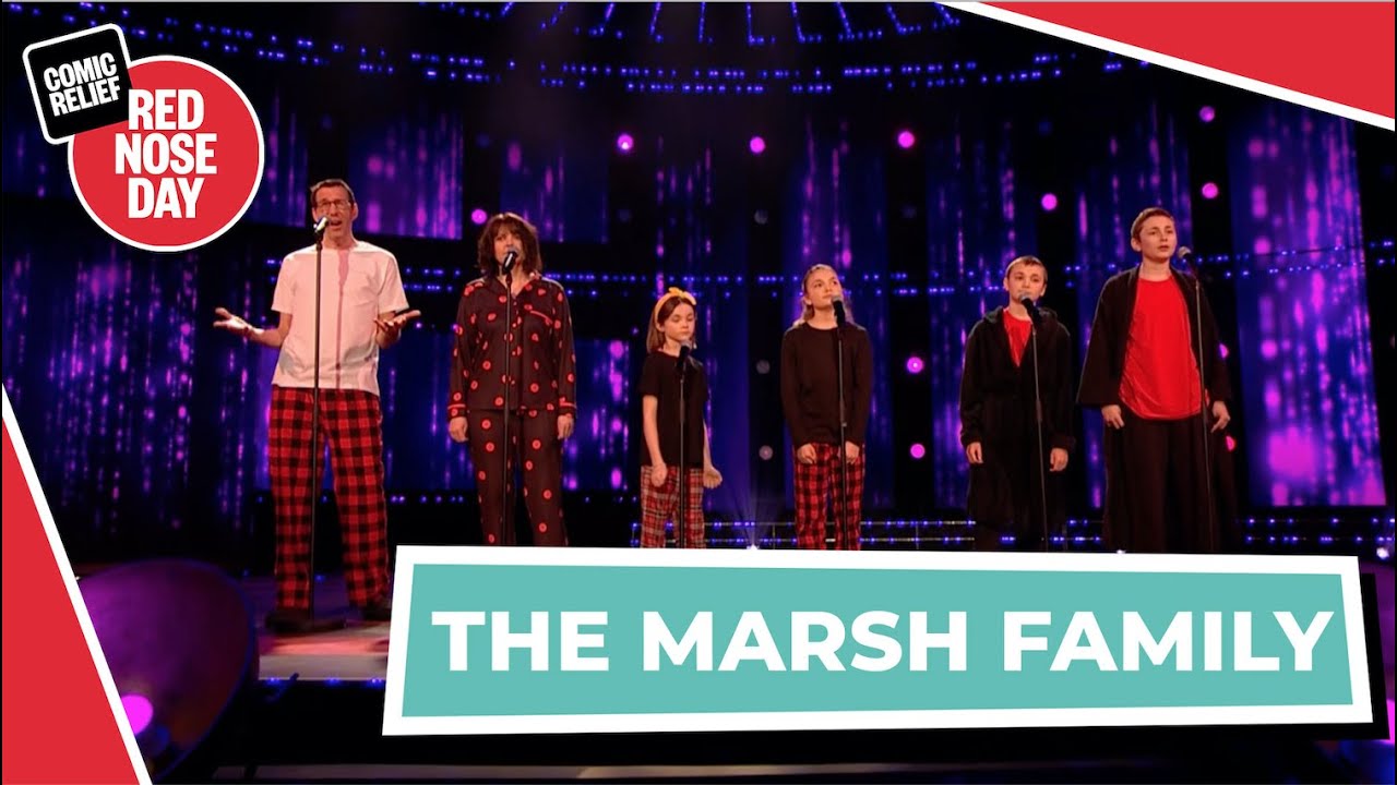 The Marsh Family's Hilarious Performance  | Comic Relief: Red Nose Day 2021