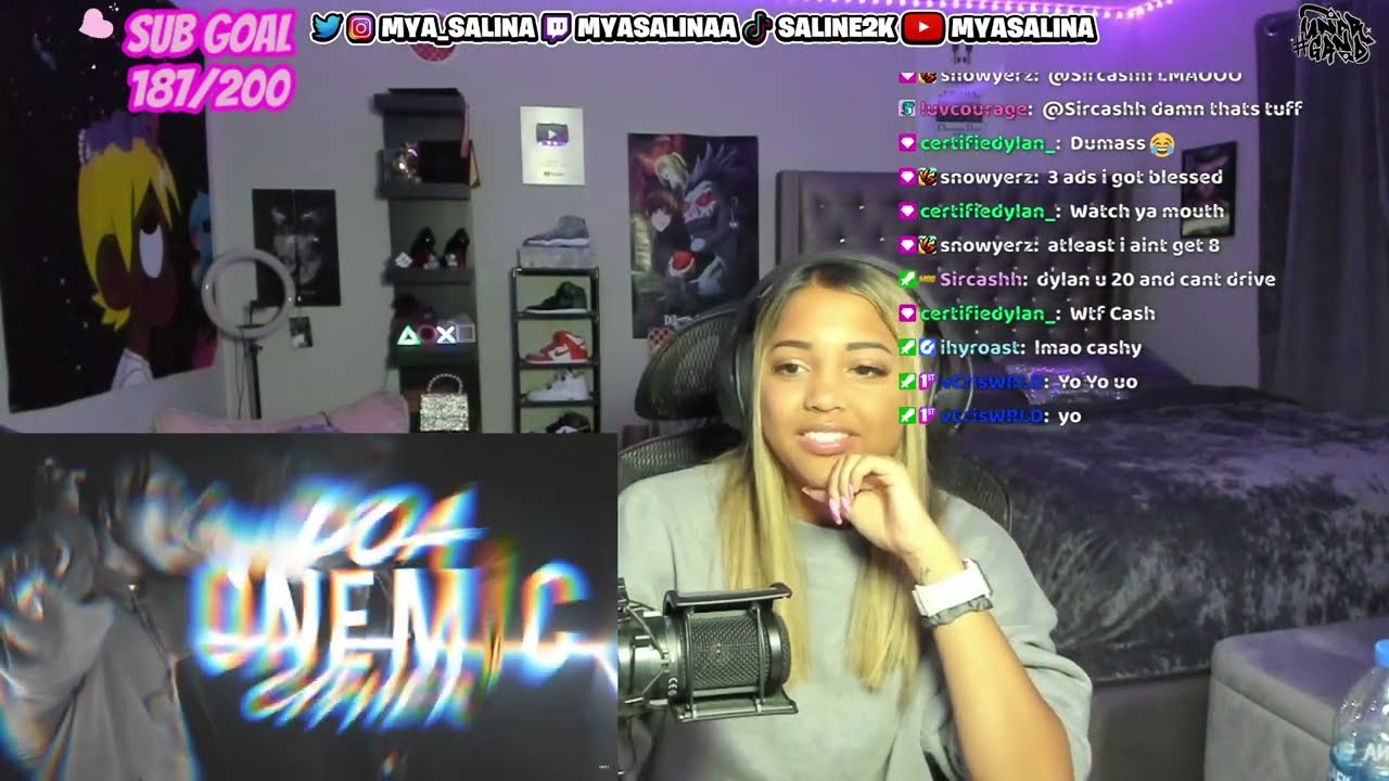 Mya Salina REACTS to DOA ONE MIC CYPHER