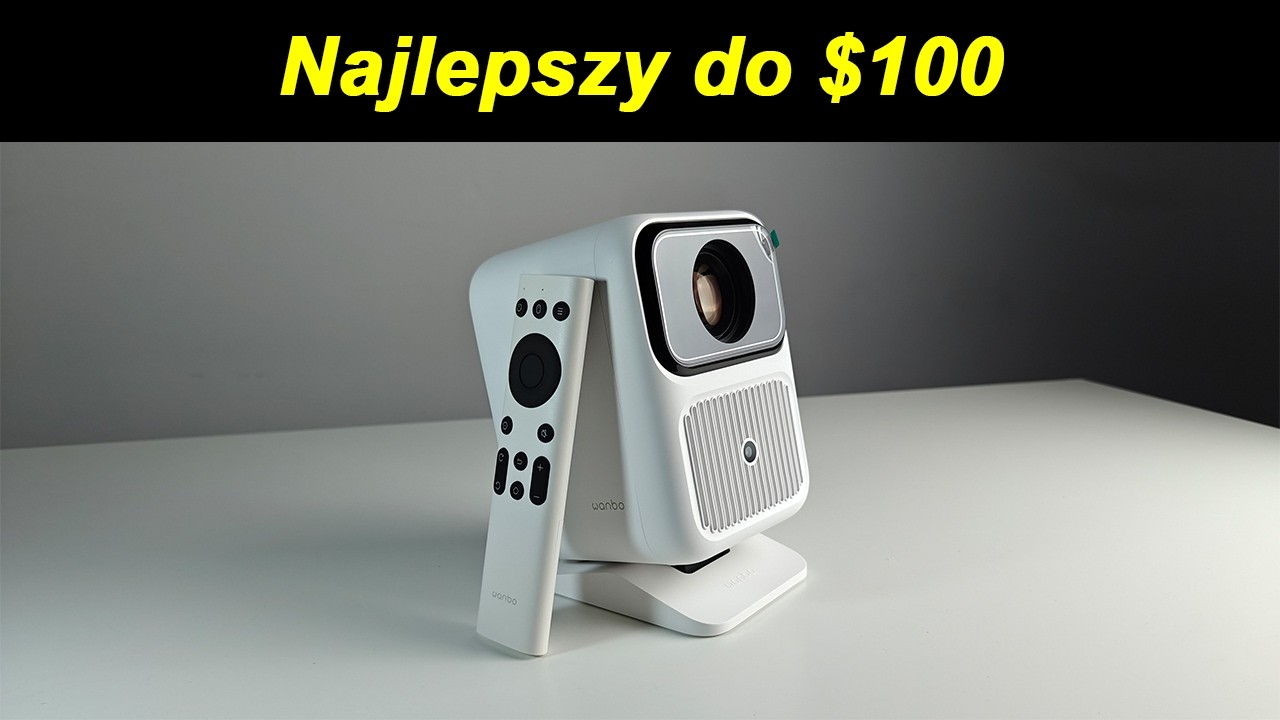 Projektor Wanbo Dali1 Mini - Test projektora za $100 - LowcyChin.pl