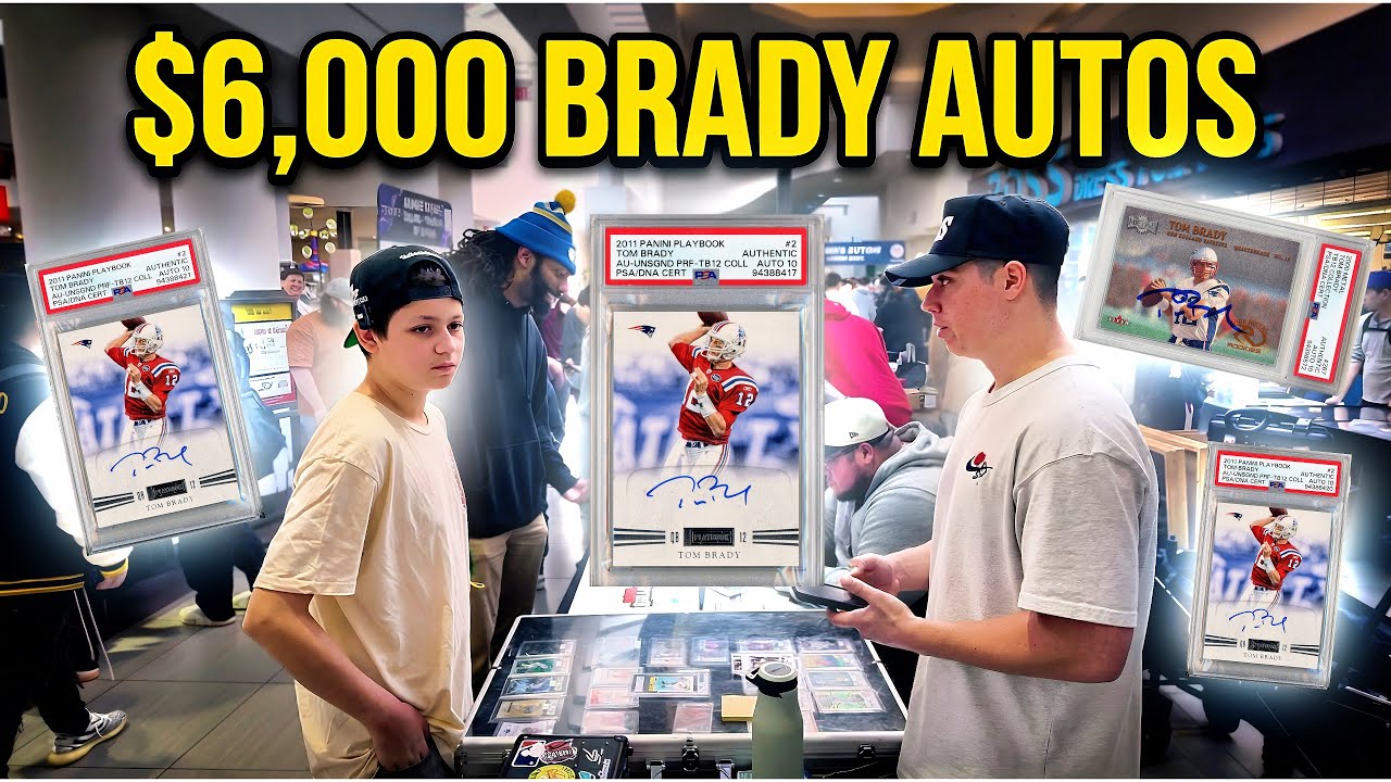 $30,000 Spent on Sports Cards | $6,000 Tom Brady Deal