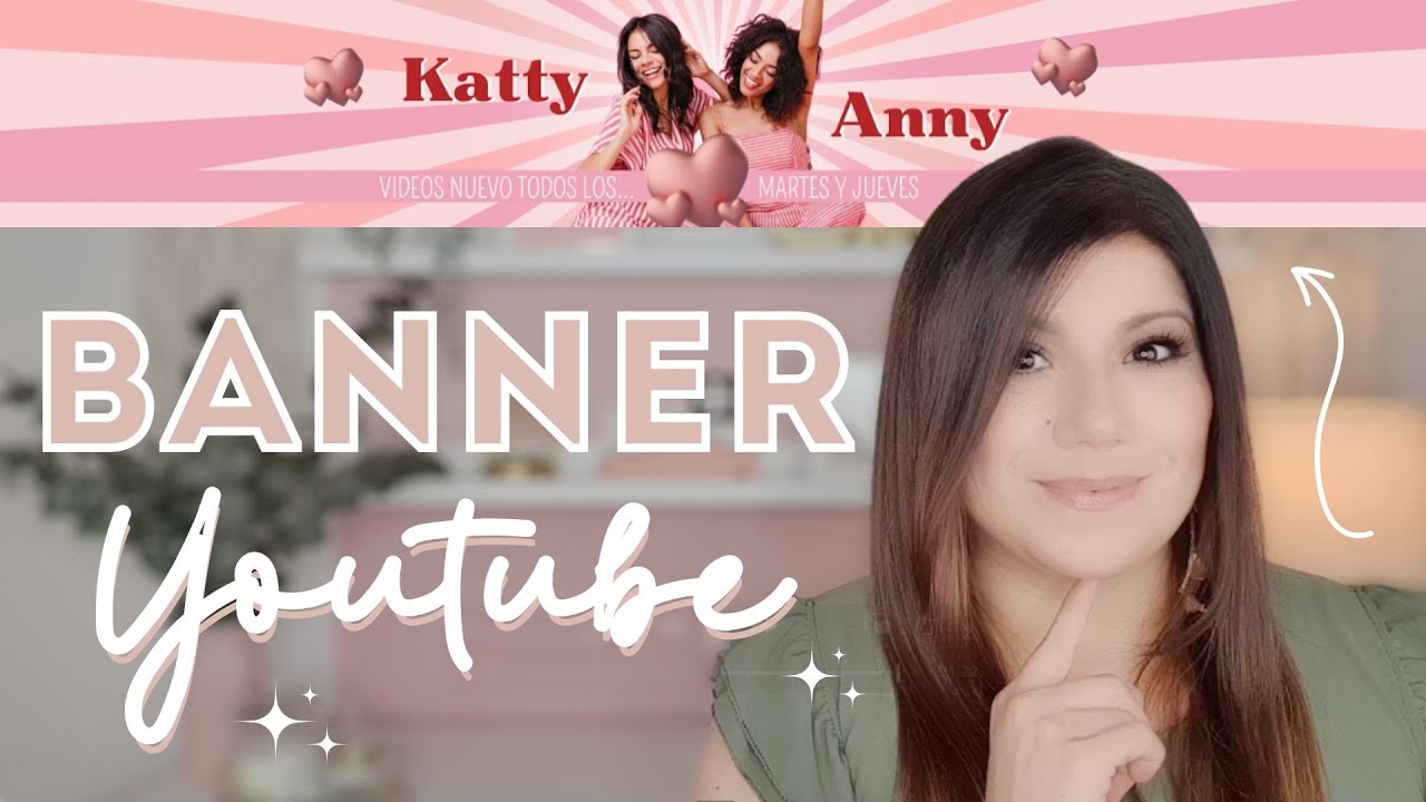 Cómo hacer el BANNER de tu canal de YOUTUBE 🎥 Te regalo la plantilla❤️