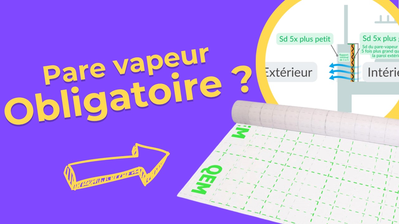 Pare vapeur mur intérieur : erreurs à ne pas faire.
