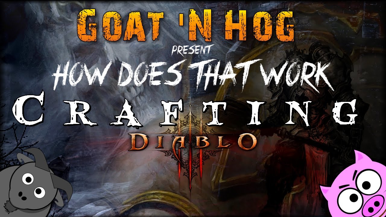 Console Diablo III - Basics - Crafting