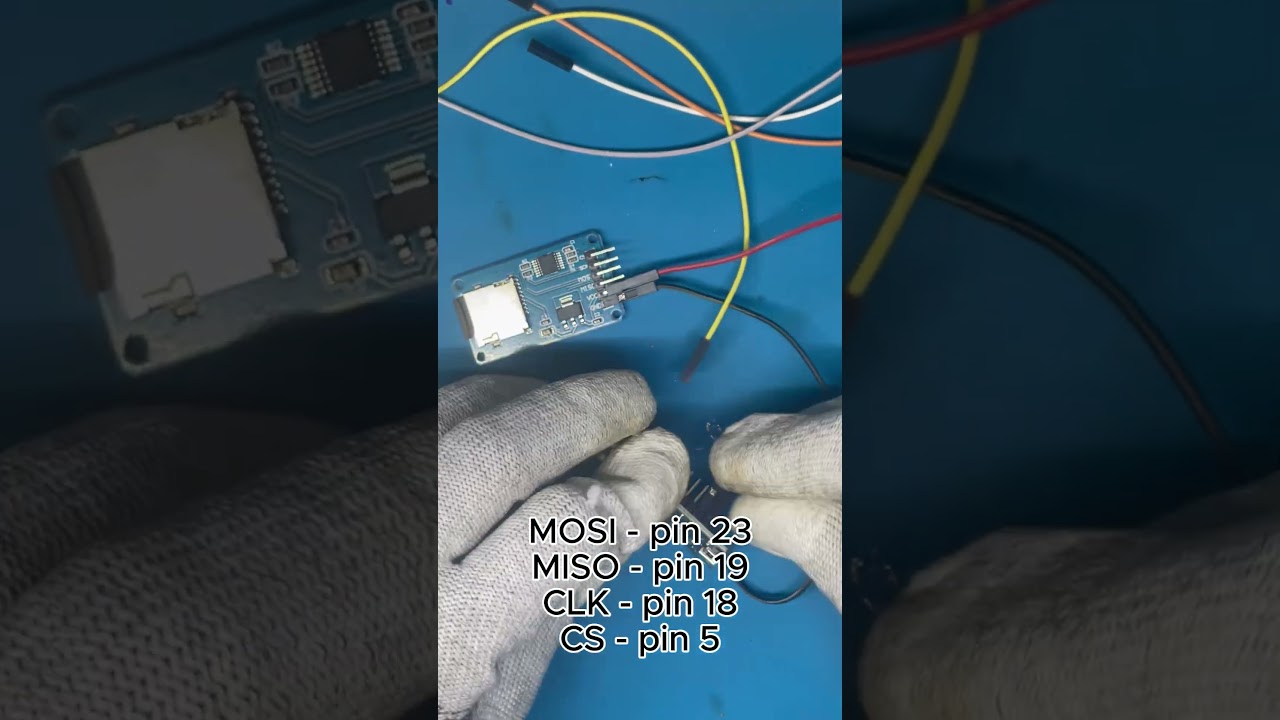 ESP32 + Micro SD Card Reader | ASMR Guide to Working with Storage Modules 💾🔧