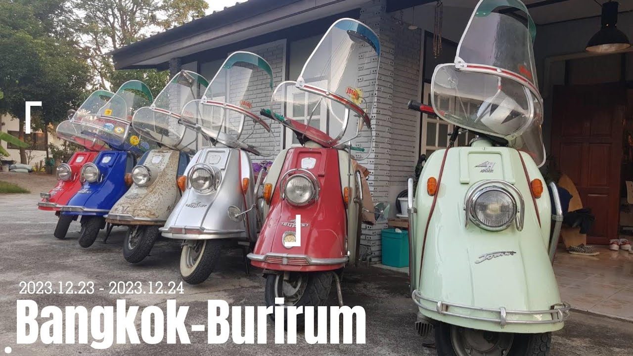 Heinkel Tourist Thailand  Bangkok-Burirum