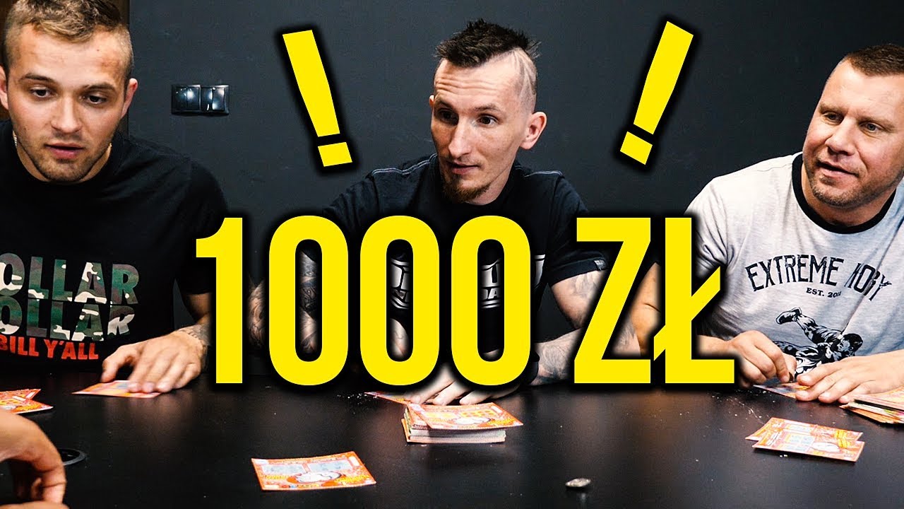 KTO WYGRA NAJWIĘCEJ W ZDRAPKACH = 1000 ZŁ