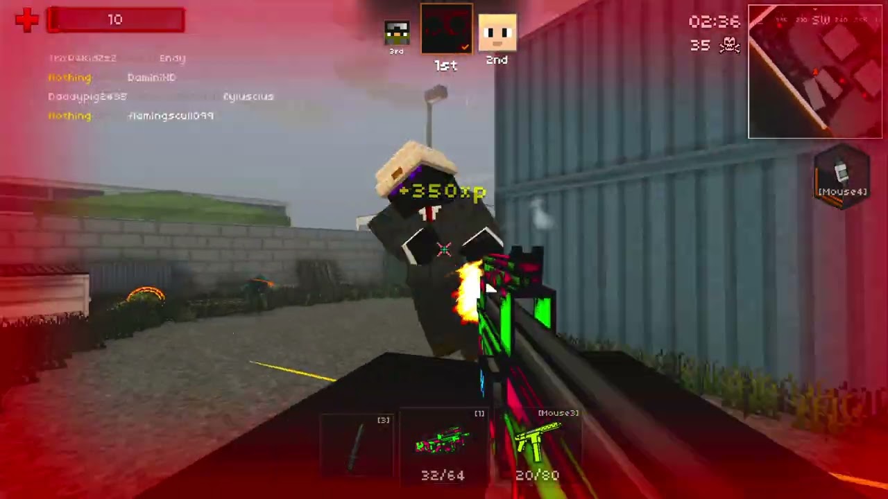 FFA P9O training LOTS OF DESYNC - Pixel Strike3D PC 