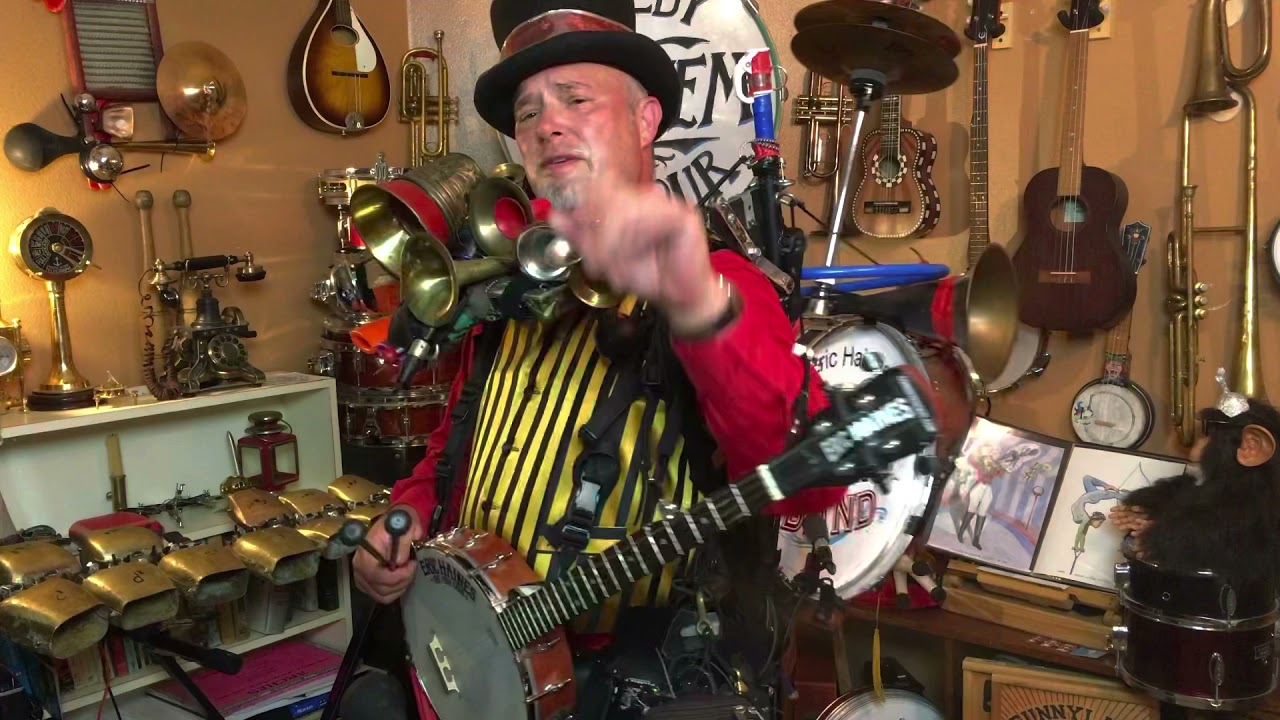 Eric Haines, one man band, fun man band!