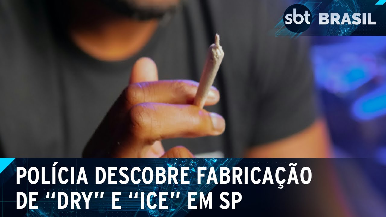 Polícia prende integrantes de grupo que fabrica droga derivada da maconha | SBT Brasil (11/02/25)
