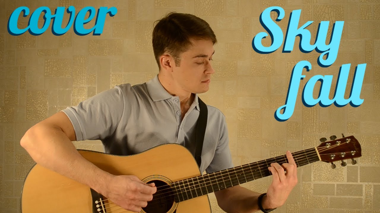 007: SKYFALL by Adele (acoustic guitar cover)