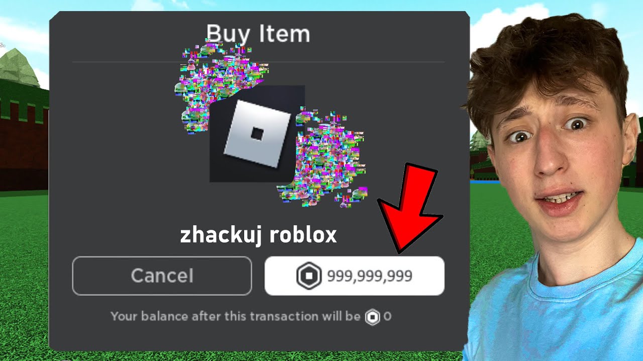 ZHACKOWAŁEM ROBLOXA ZA ROBUXY!