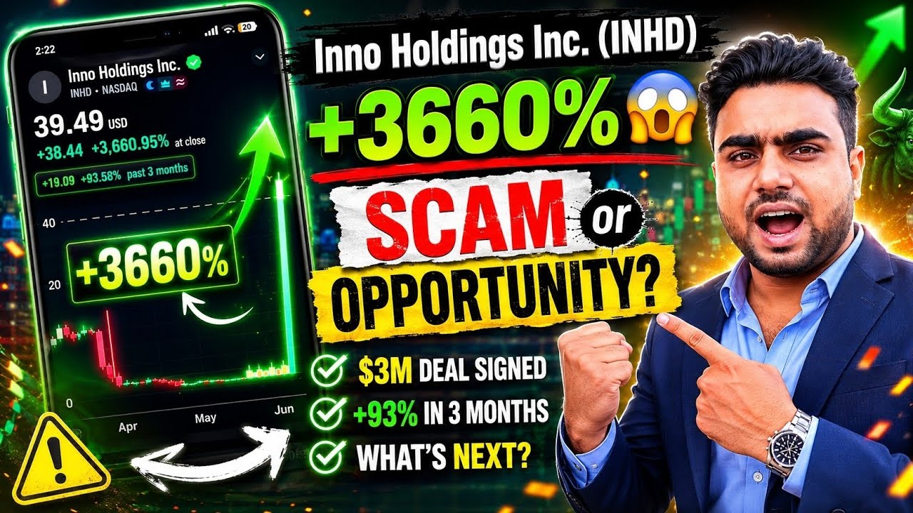 INHD Stock EXPLODED 3660% in ONE Day 😱 Pump & Dump Explained!