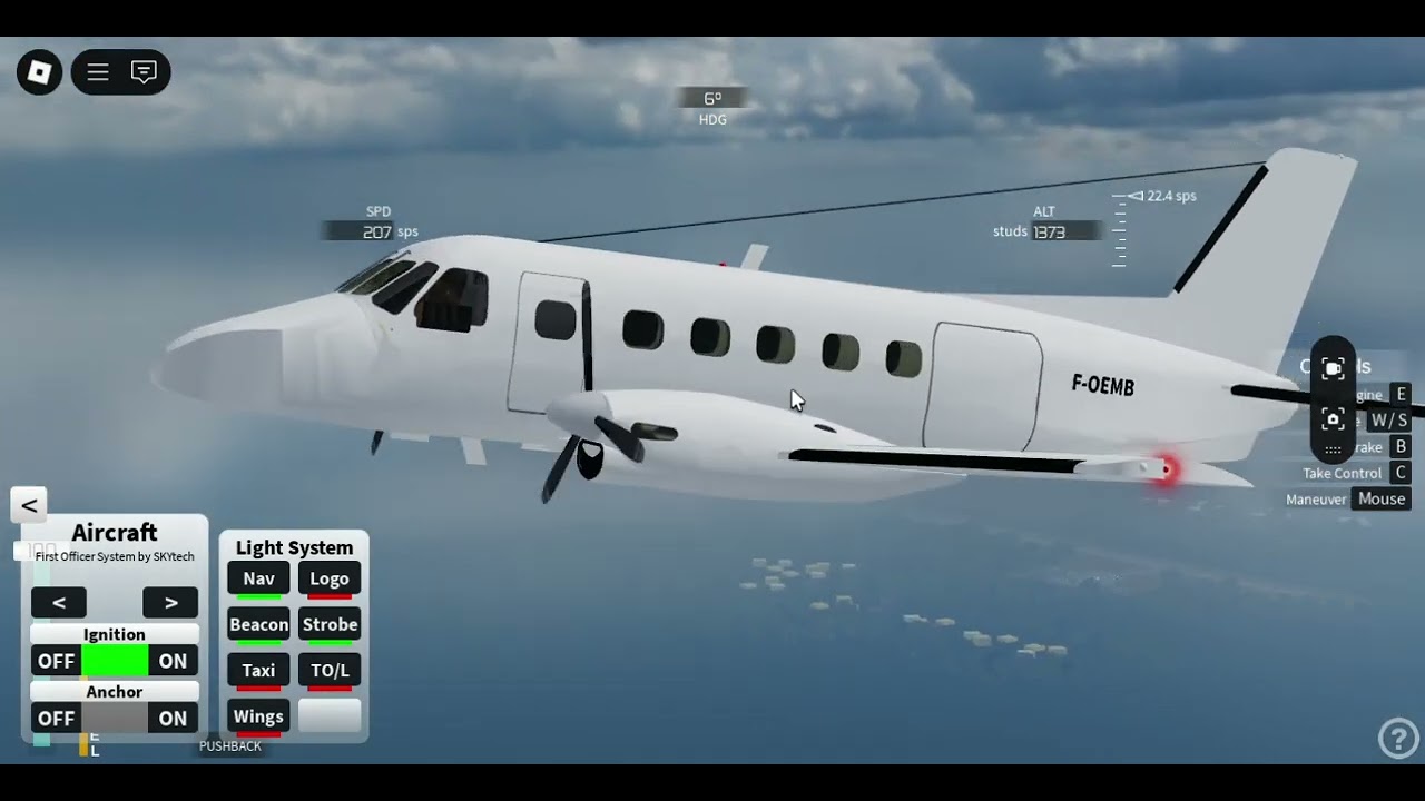Embraer EMB 110 Bandeirante showcase