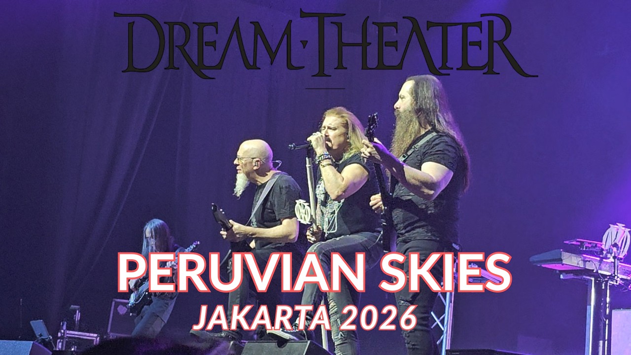 Dream Theater Peruvian Skies 40th Anniversary Tour Jakarta 2026 BCIS Ancol FRONT ROW!!