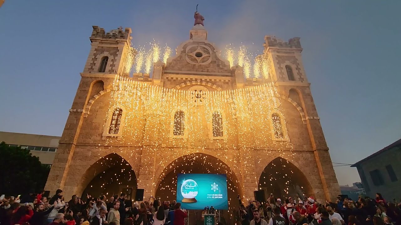 Batroun Christmas Village Opening | Batroun Capitale De Noel | Lebanon | 2023-12-02