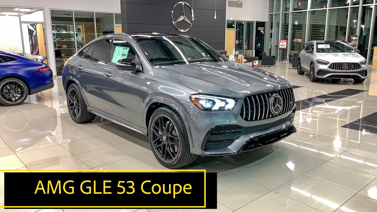 2021 AMG GLE 53 Coupe Exterior Interior Visual Review 4K