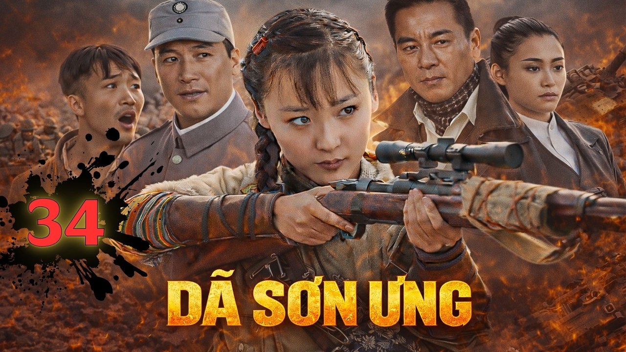 DÃ SƠN ƯNG [Thuyết Minh] | Tập 34 | Phim Gián Điệp Kháng Nhật Căng Não | TRỌN BỘ
