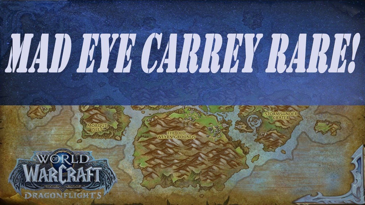 Mad Eye Carrey Rare Location Where in the Forbidden Reach