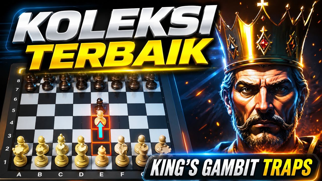 Kumpulan Jebakan² King's Gambit terbaik | wajib di coba