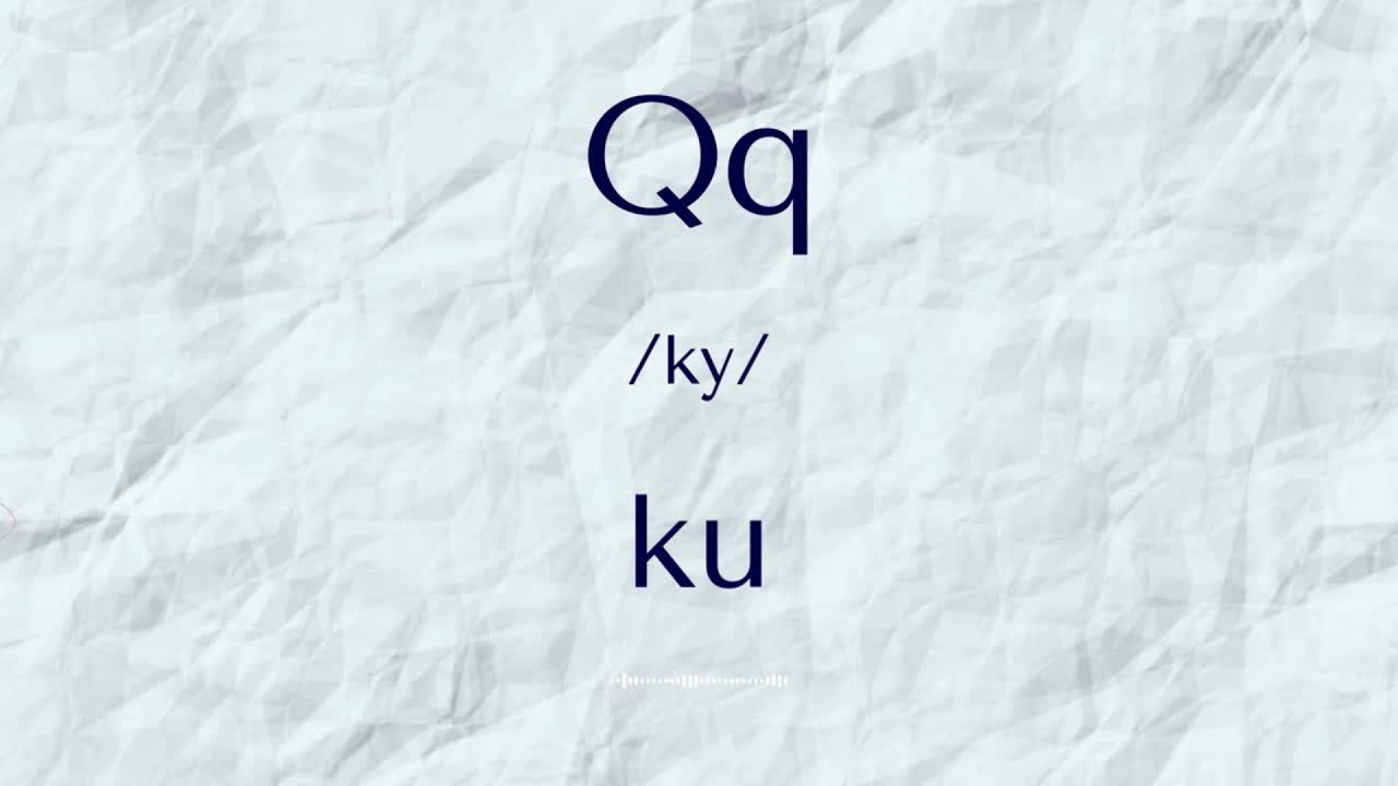 Le 'Q' Français / The French 'Q'