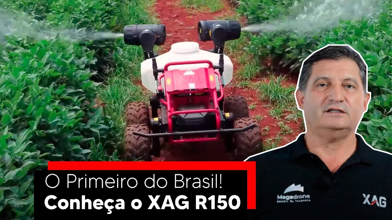 Lançamento XAG R150 - Megadrone Brasil
