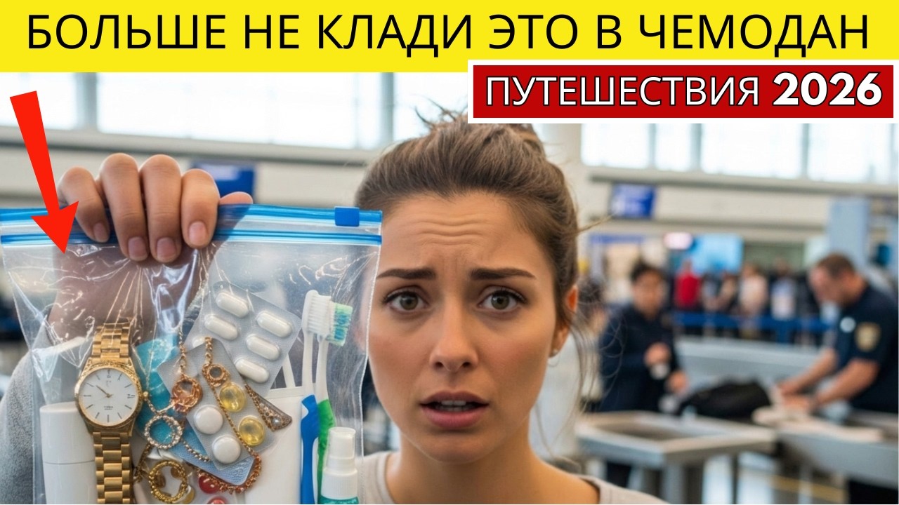 Не кладите это в чемодан в 2026 году