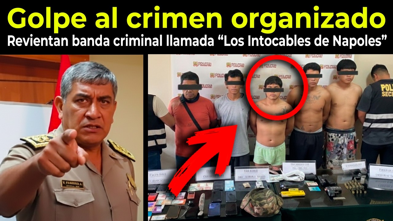 💥¡¡BOMBAZO!! LA PNP DESARTICULA BANDA CRIMINAL DEDICADA A LA USURPACIÓN AGRAVADA DE TERRENOS