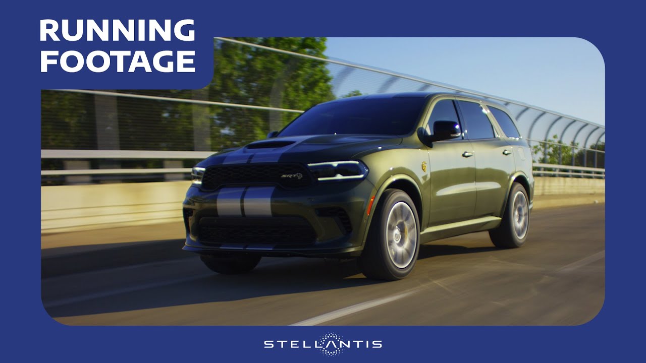 2026 Dodge Durango SRT Hellcat Jailbreak Running Footage